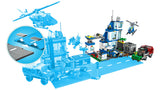 LEGO City 60316 – Politistation – Politistation med helikopter og køretøjer