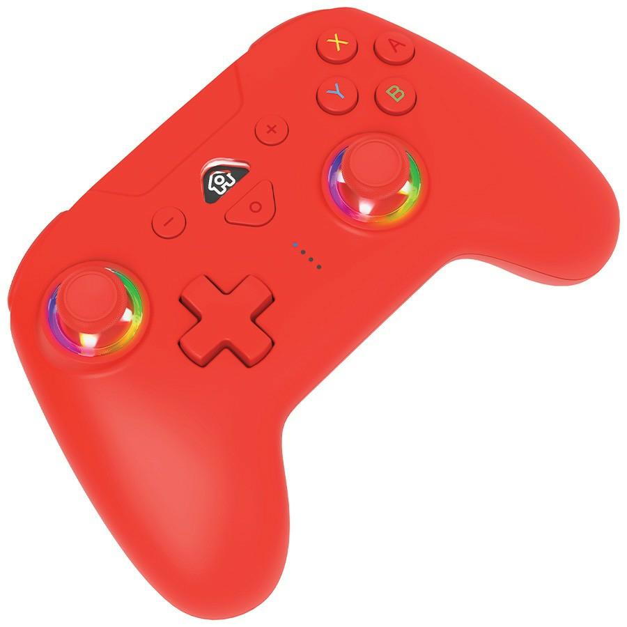 Subsonic Wireless Led Controller Red - Nintendo Switch Subsonic