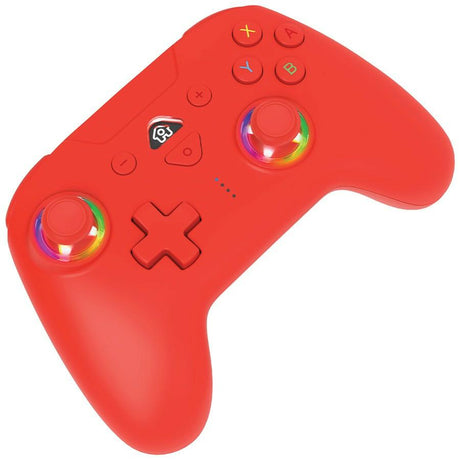 Subsonic Wireless Led Controller Red – Nintendo Switch