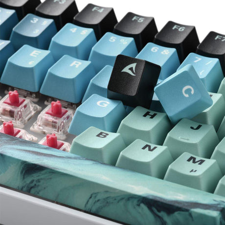 Sharkoon SKILLER SGK50 S3 Design Bundle D4 (turquoise/blue) - DE Layout Sharkoon