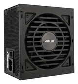 ASUS 750W-ATS Gold set fra blæsersiden i vinkel