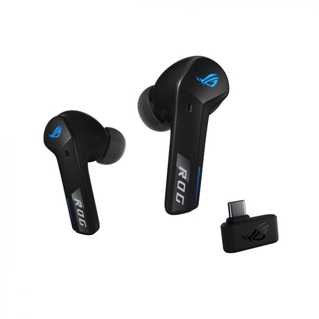 ASUS ROG Cetra True Wireless SpeedNova Headphones, 2.4 GHz & Bluetooth 5.3 - Black Asus
