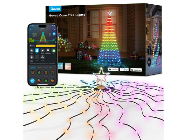 Govee Cone Tree Lights – kegleformet lystræ