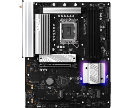 ASRock B860 Pro RS WiFi bundkort - produktbillede 3
