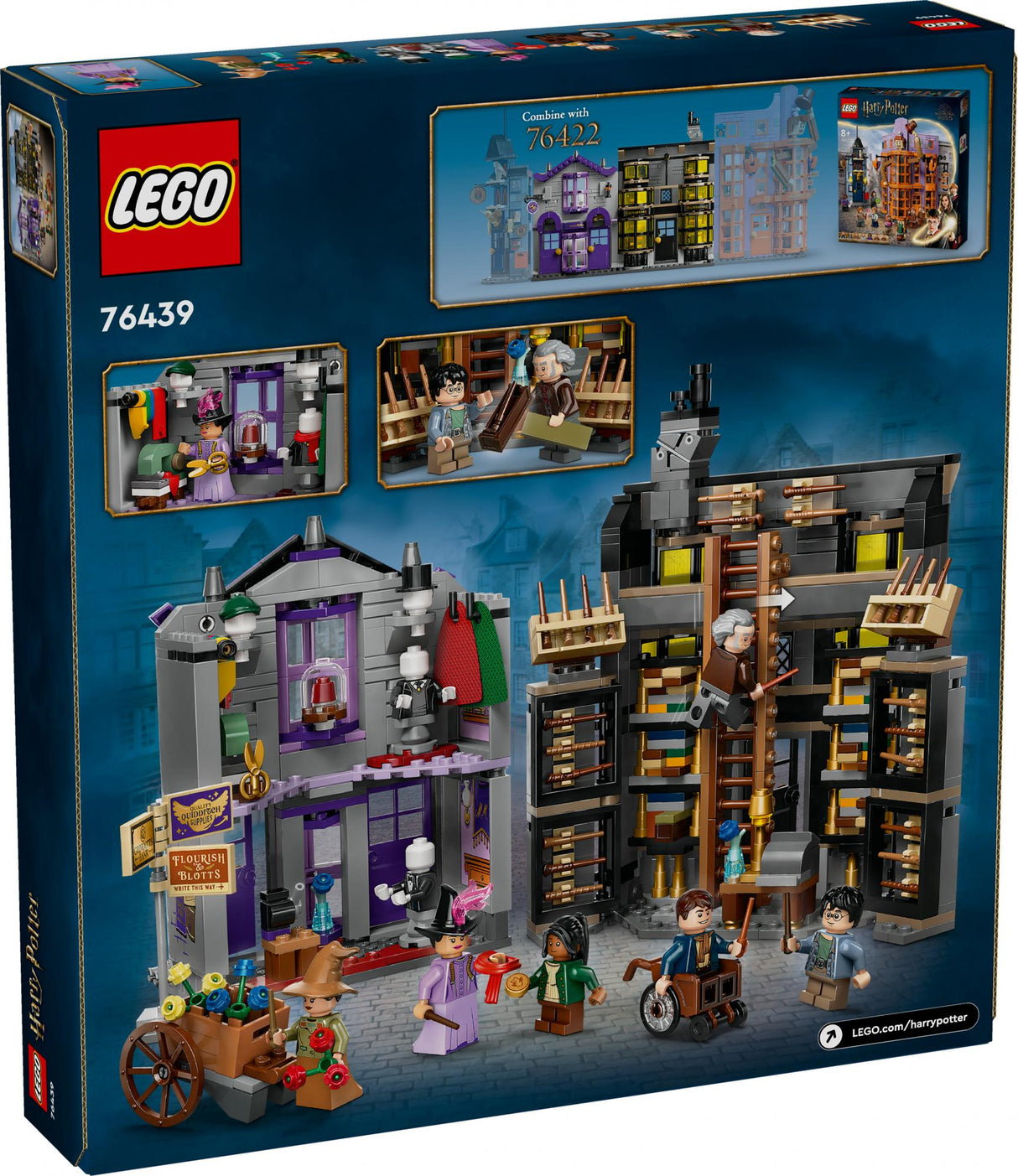 LEGO 76439 Harry Potter Ollivanders & Madam Malkin's Suits LEGO