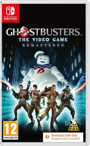 Ghostbusters: The Video Game Remastered (Code in a Box) – Nintendo Switch-emballage