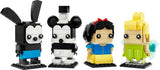 LEGO BrickHeadz 40622 – Oswald, Mickey Mouse, Snehvide og Klokkeblomst på byggeplader