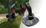 Thrustmaster T128-P SimTask Farming Pack – PS5 og PC – FarmStick i brug vist som eksempel