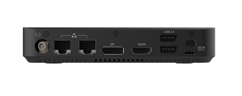 Zotac ZBOX MI668 – bagside og porte
