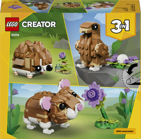 LEGO - LEGO Creator - Cute Hamster with a Flower (31376) LEGO