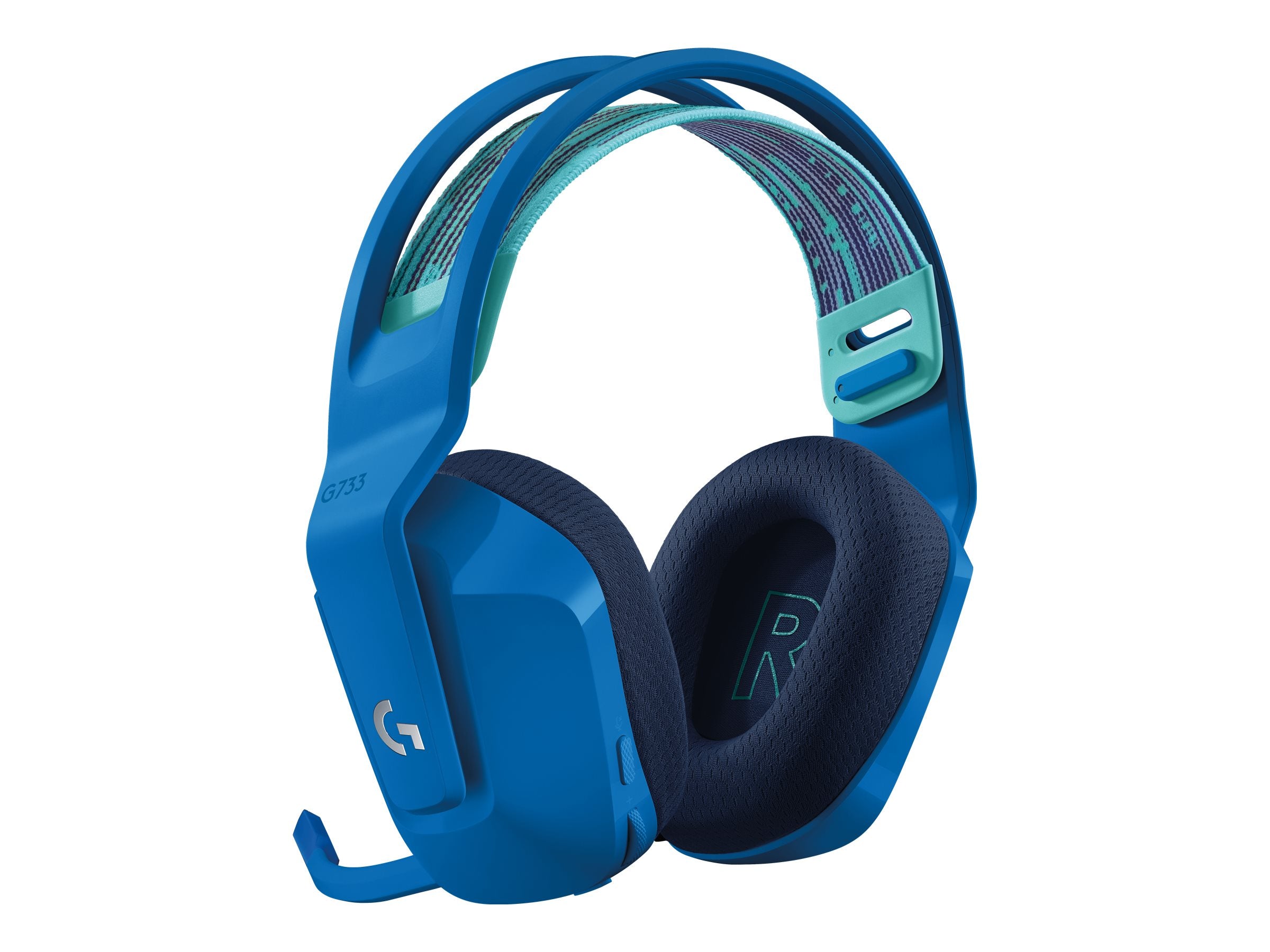 Logitech G G733 LIGHTSPEED Kabelloses RGB-Gaming-Headset, kabelloses Headset, Blau 