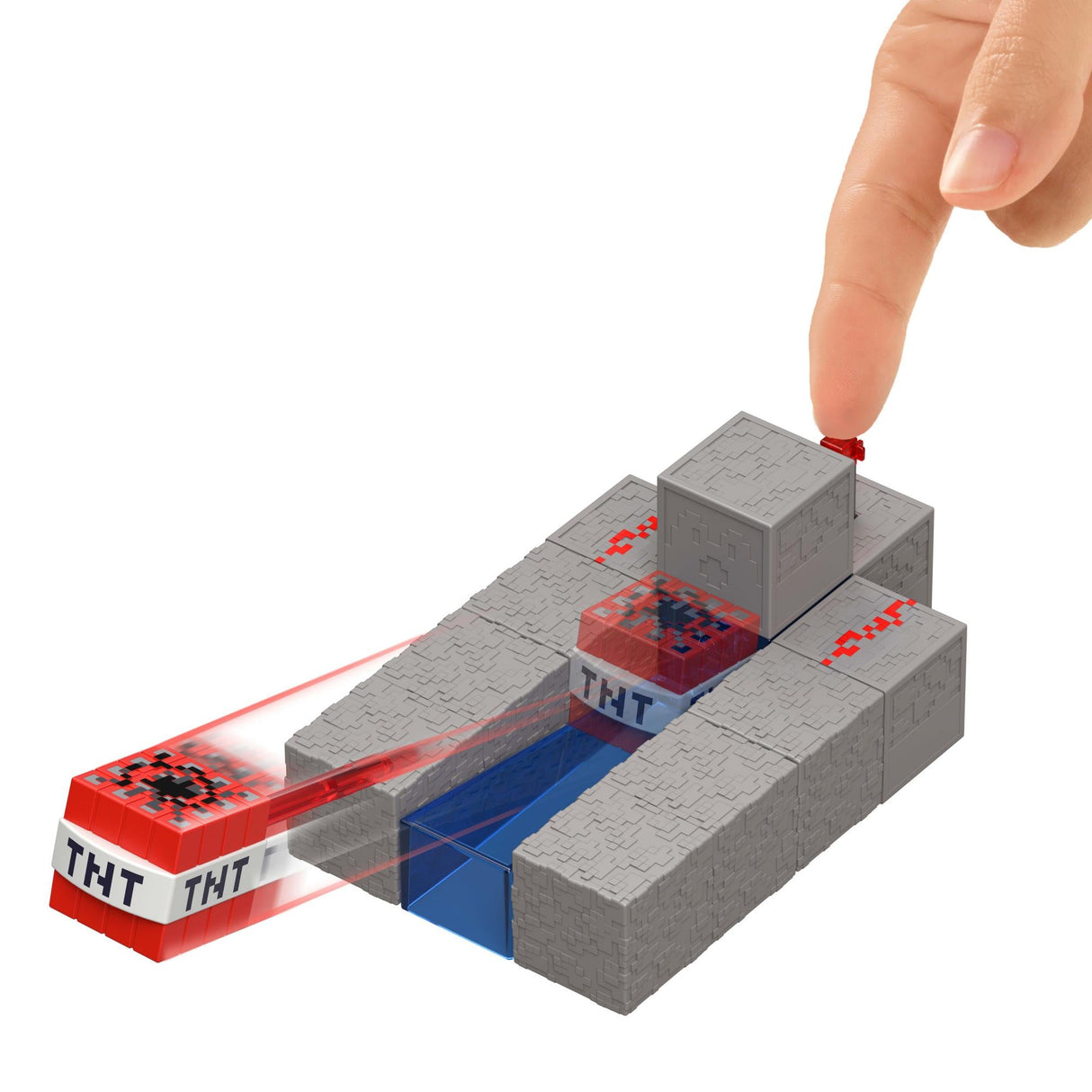 Minecraft - Biome Builds 8cm Figure - Redstone Charged Bogged (JJR87-JL10) Minecraft