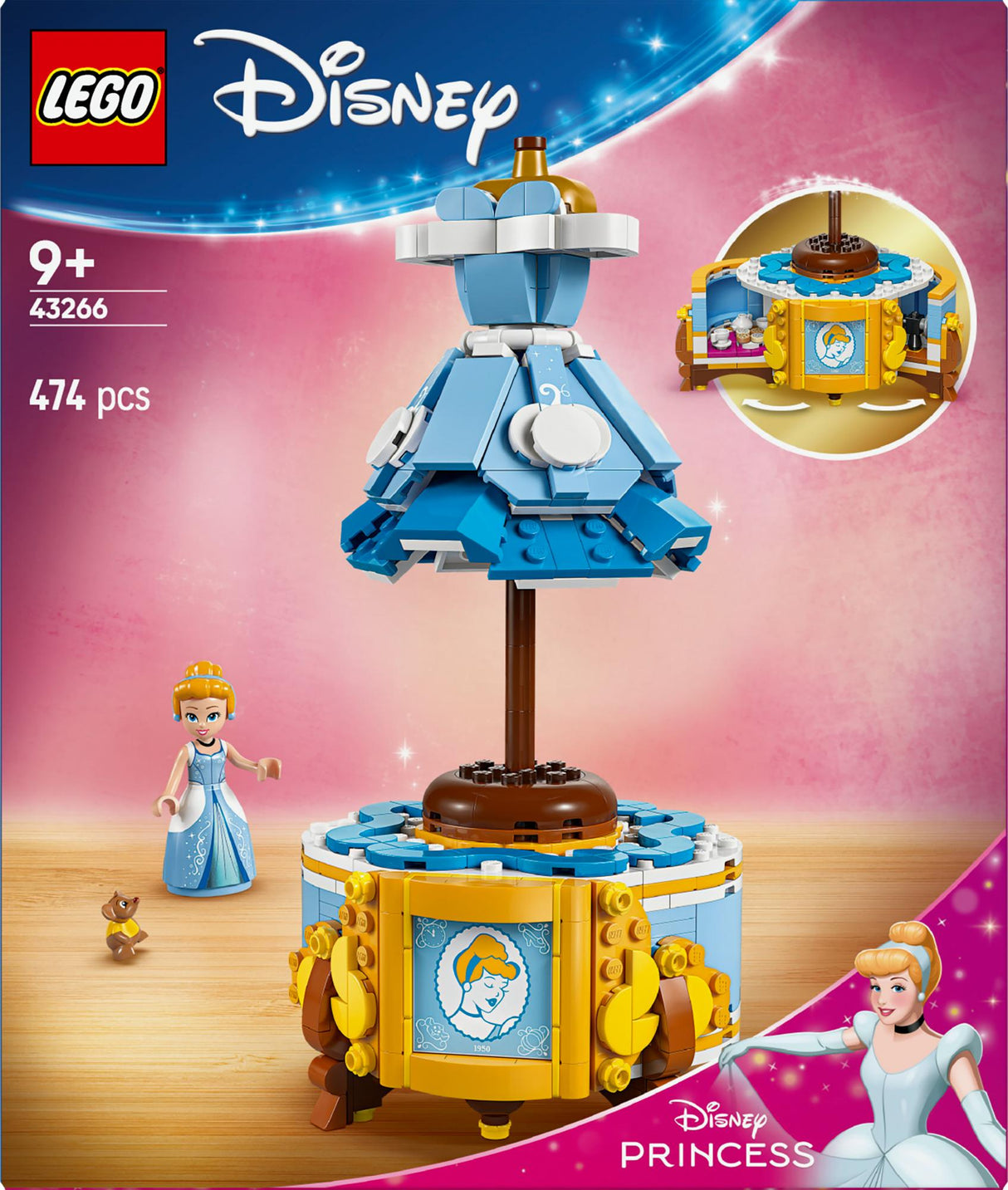 LEGO 43266 Disney Princess Cinderella's Dress LEGO