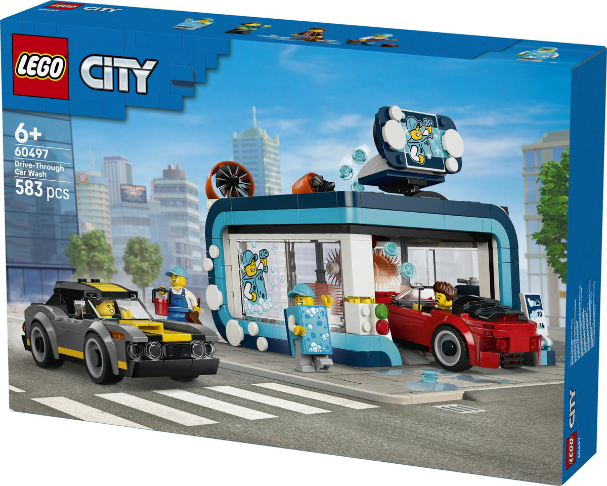 LEGO - LEGO City - Drive-Through Car Wash (60497) LEGO
