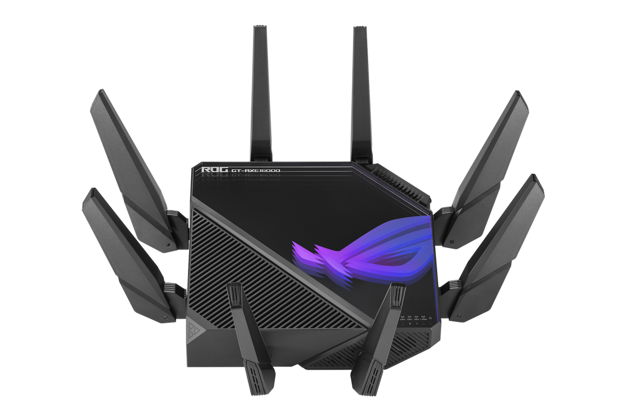 ASUS ROG Rapture GT-AXE16000 (EU+UK) Wifi 6 802.11ax Quad-Band-Gigabit-Gaming-Router