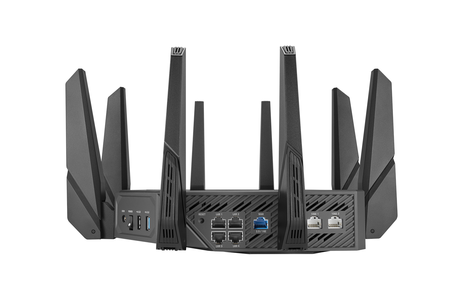 ASUS ROG Rapture GT-AXE16000 (EU+UK) Wifi 6 802.11ax Quad-Band-Gigabit-Gaming-Router