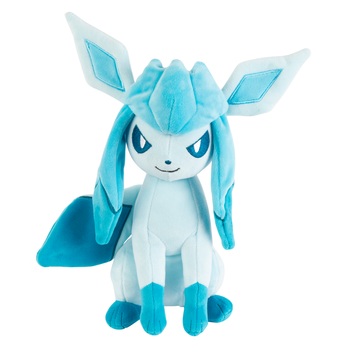 Pokémon Glaceon plysbamse 20 cm set forfra