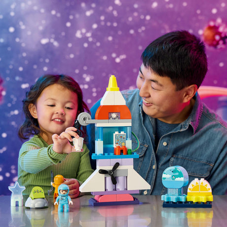 LEGO 10422 DUPLO 3-in-1 space shuttle for many adventures LEGO