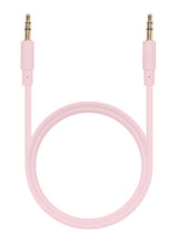 Foldbar on-ear BT headset, 3,5 mm, lyserød streetz