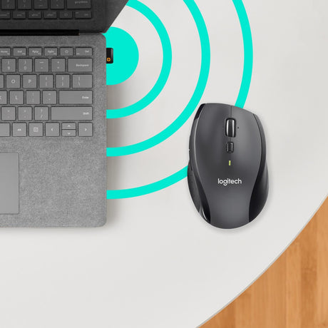 Logitech - Marathon M705 Wireless mouse CHARCOAL