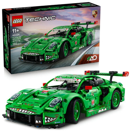 LEGO 42224 Technic Porsche 911 GT3 R REXY AO Racing Race Car, Construction Toy Lego