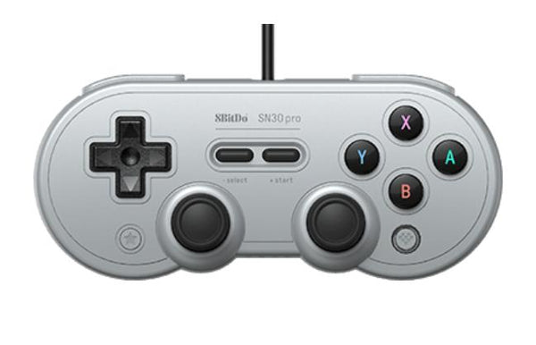 8Bitdo SN30 Pro USB-Gamepad, Graue Edition