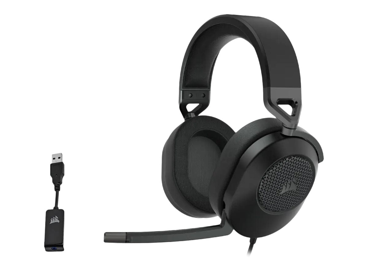 CORSAIR Gaming HS65 SURROUND Kabel-Headset Schwarz 