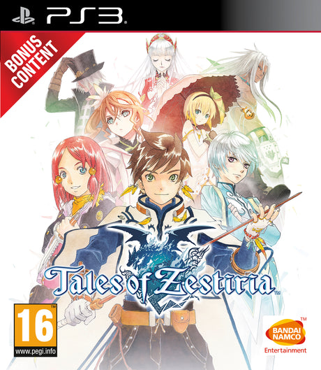Tales of Zestiria – PlayStation 3 – spilomslag