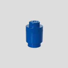 Room Copenhagen LEGO Storage Brick 1 round blue - RC40301731 Room Copenhagen