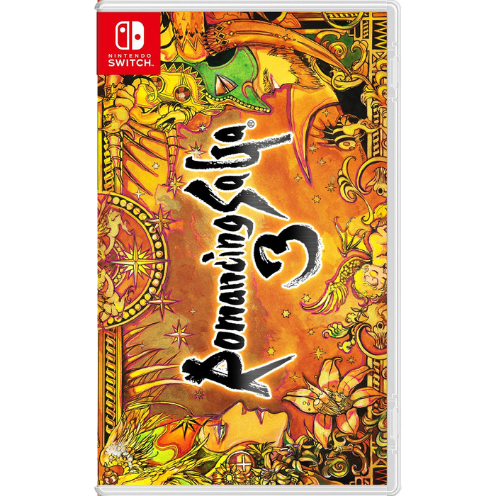 Romancing Saga 3 Remaster (Import) – omslag til Nintendo Switch