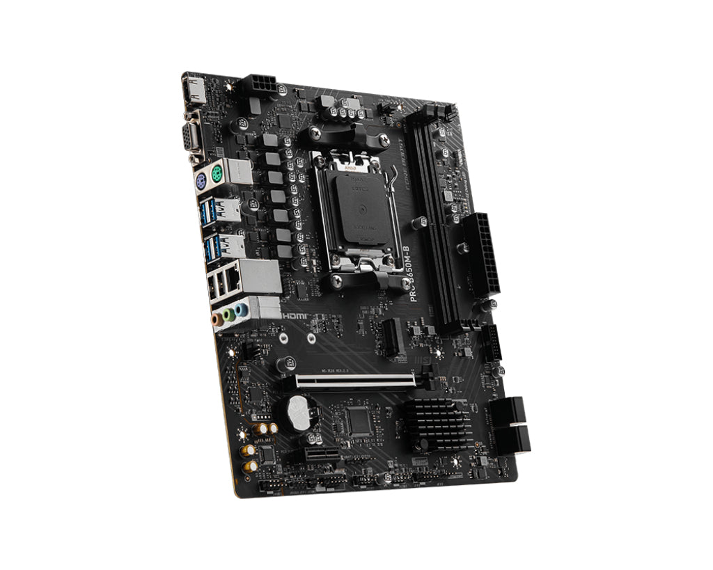 MSI PRO B650M-B - Socket AM5 - motherboard (black) MSI