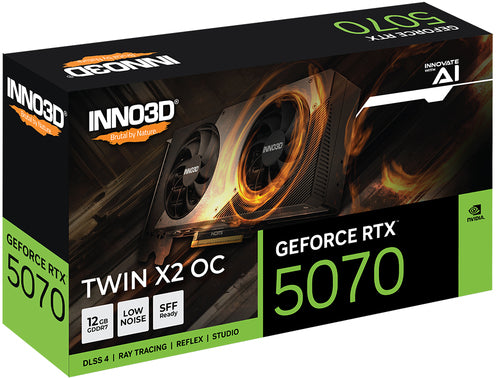 INNO3D GeForce RTX5070 Twin X2 OC 12GB Inno3D