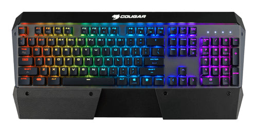 COUGAR gamingtastatur Attack X3 RGB mekanisk Cherry MX Silver