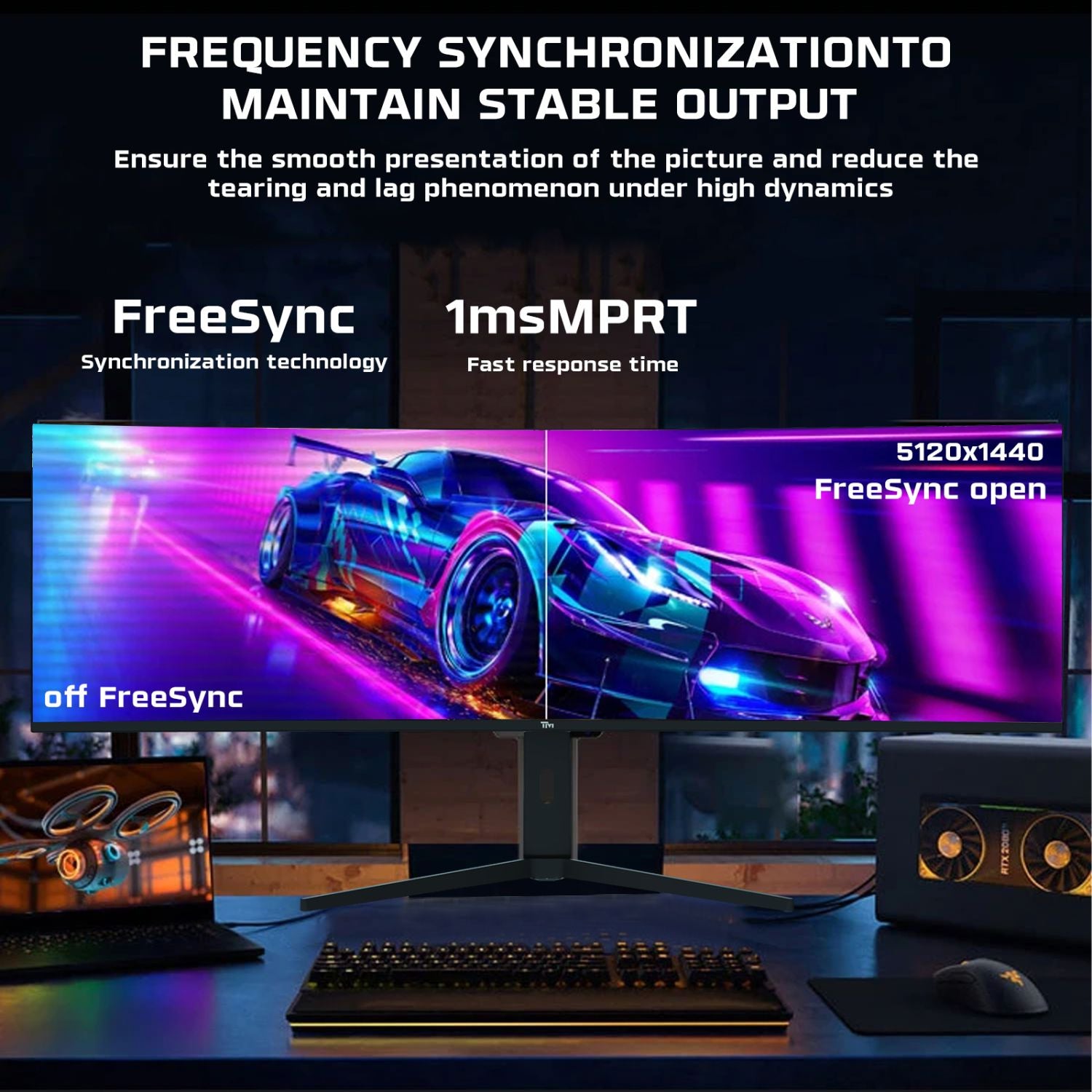 TWISTED MINDS CURVE GAMING MONITOR 49