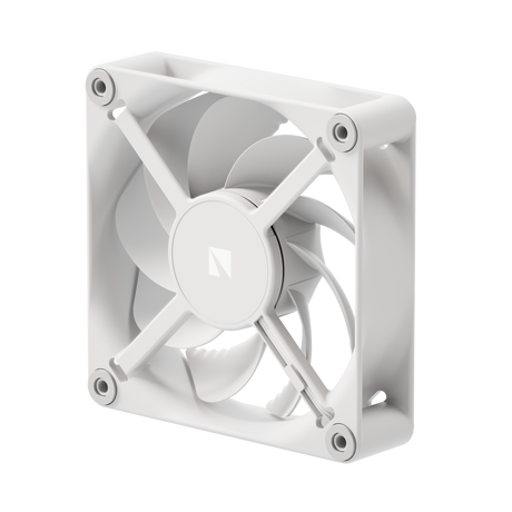 HAVN H12 – Hvid 120 mm performance blæser med høj luftgennemstrømning HAVN