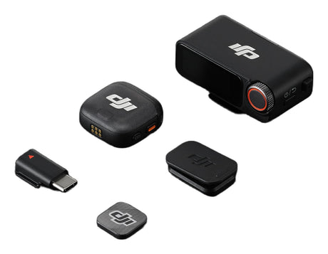 DJI - Mic 3 Wireless Microphone System (1 TX + 1 RX) – Compact & Professional DJI