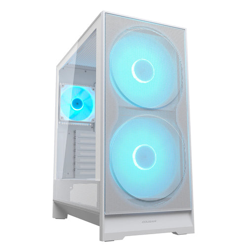 COUGAR Airface 180, ARGB, hvid kabinet – produktvisning