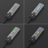 j5create USB-C til HDMI 2.1 – 8K-skærmadapter – Illustration af lysfarver