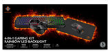4-in-1 Gaming kit, US layout,Headset,Keyboard,Mice,Mousepad deltaco_gaming