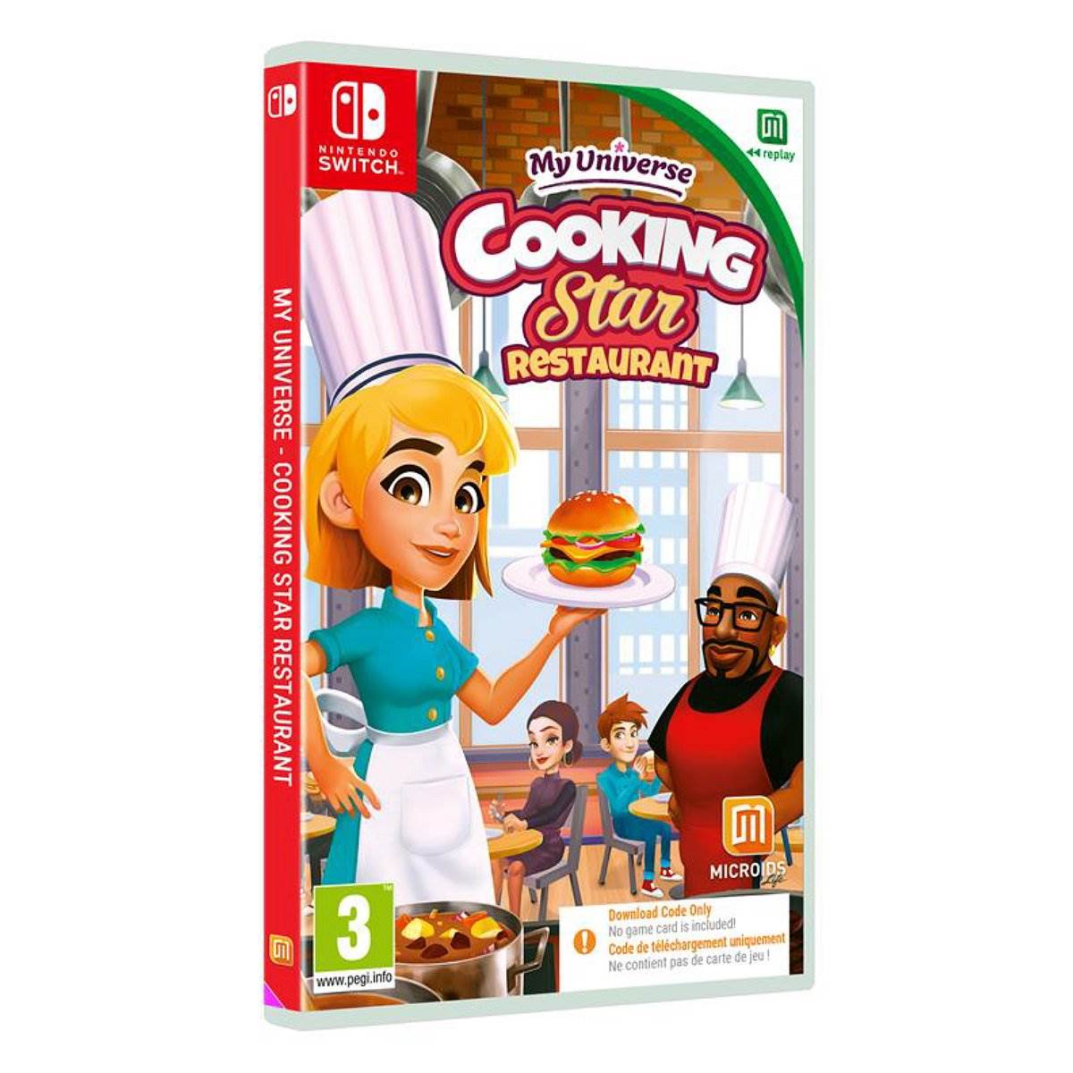 MY UNIVERSE: COOKING STAR RESTAURANT – downloadkode i æske – Nintendo Switch – spilomslag