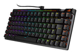 ASUS ROG Falchion Ace 75 HE – tastatur set skråt forfra