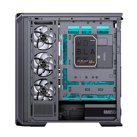 Jonsbo D400 Midi Tower, ATX, Tempered Glass - black Dongguan Sibositong Industrial Co., Ltd. (Jonsbo)