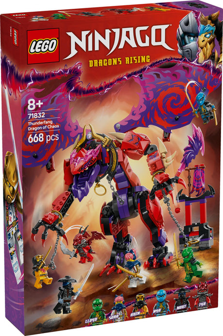 LEGO - Ninjago - Thunderfang Dragon of Chaos (71832) LEGO
