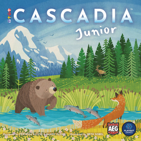 Cascadia Junior – nordisk brætspil – spilæske