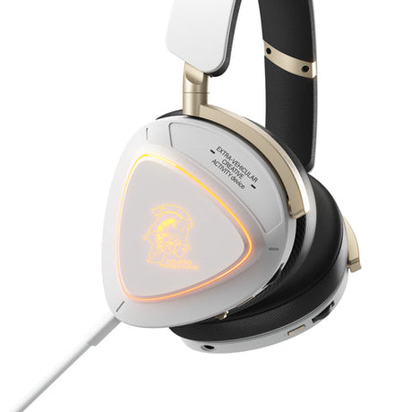 ASUS ROG Delta II-KJP trådløst gaming-headset – set skråt forfra (vinkel 2)