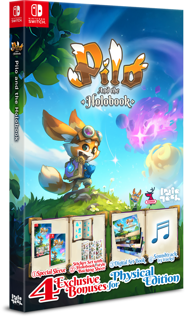 Pilo and the Holobook (Import) – Nintendo Switch – produktbillede