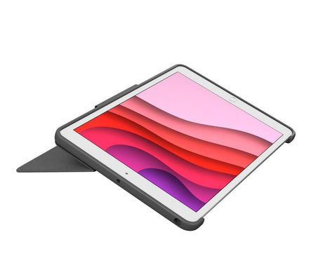 Logitech - Combo Touch for iPad 7th generation - GRAPHITE Nordic