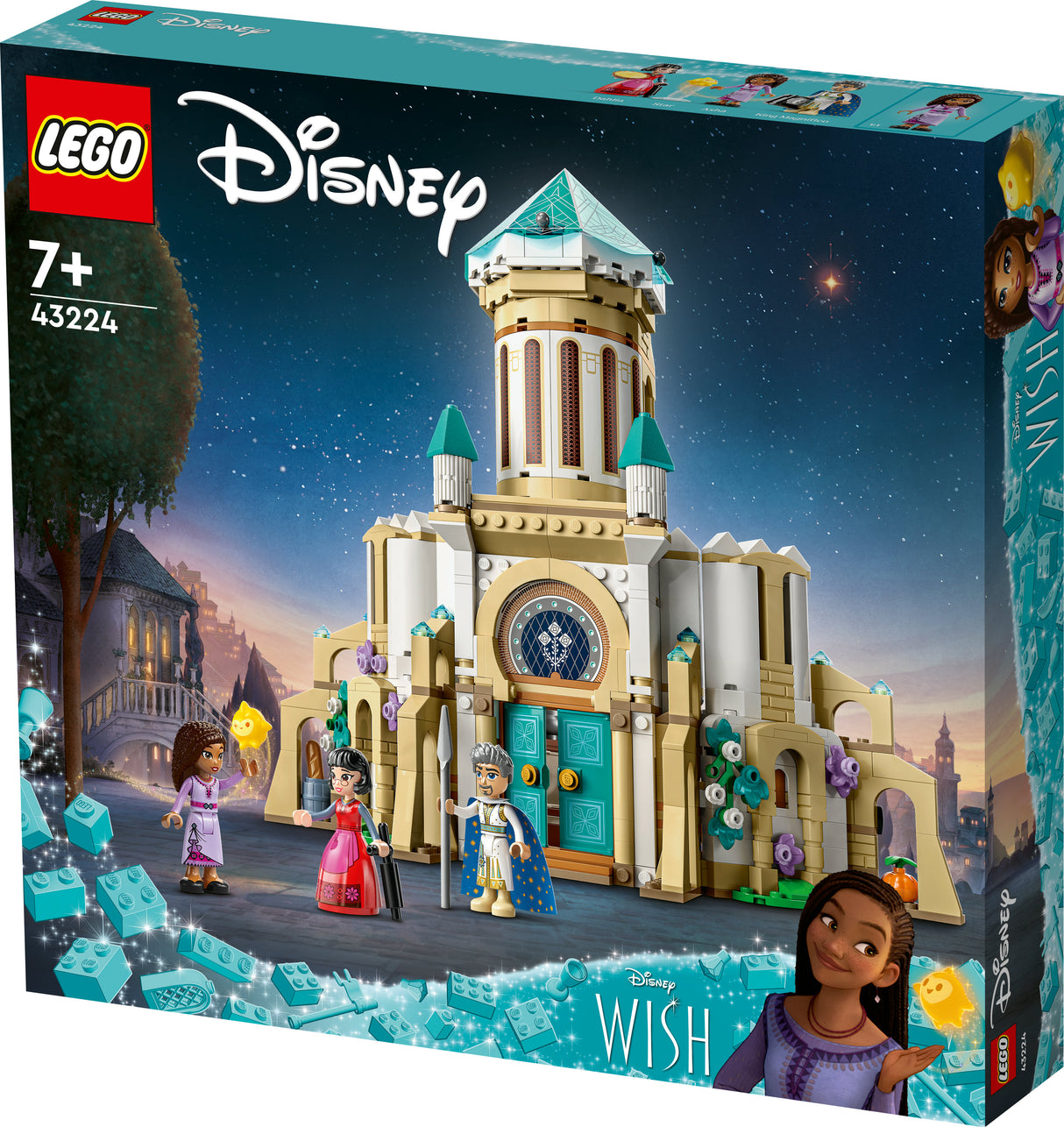 LEGO 43224 Disney Wish King Magnifico's Castle, construction toy LEGO