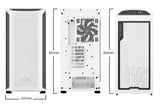 be quiet! SHADOW BASE 800 DX, tower case (white, tempered glass) Be quiet