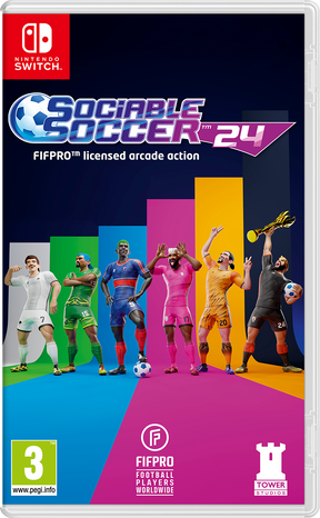 Sociable Soccer 24 – omslag til Nintendo Switch